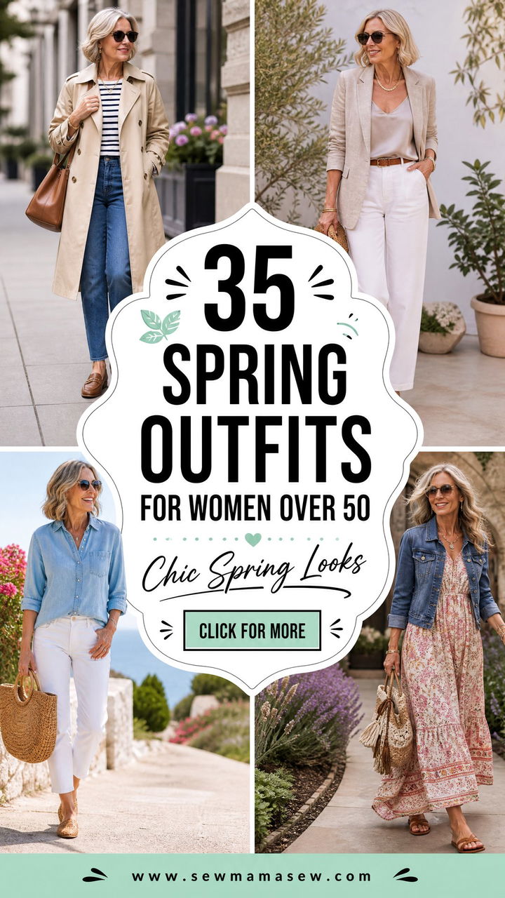 35 What to Wear in Spring for Women Over 50 - 35 What to Wear in Spring for Women Over 50