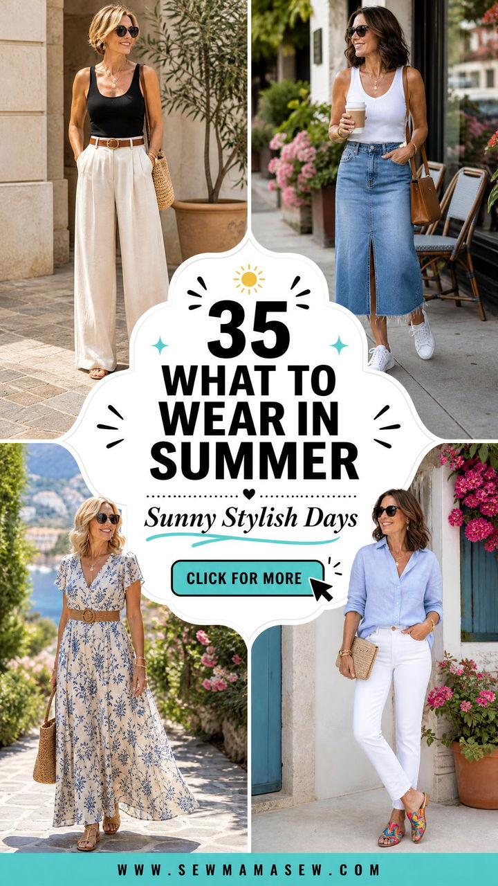 35 What to Wear in Summer for Women Over 40 - 35 What to Wear in Summer for Women Over 40