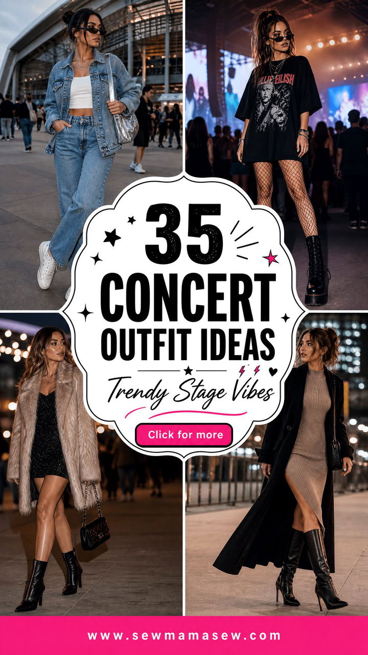 35 What to Wear to a Concert Trendy Outfit Ideas - 35 What to Wear to a Concert: Trendy Outfit Ideas