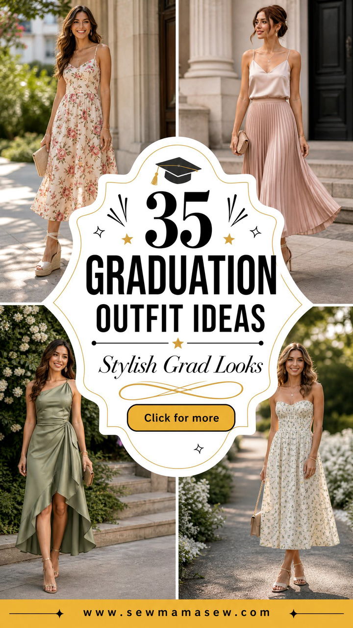 35 What to Wear to a Graduation Stylish Outfit Ideas - 35 What to Wear to a Graduation: Stylish Outfit Ideas