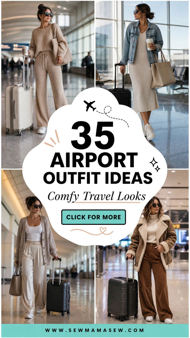 35 What to Wear to the Airport Comfy Travel Looks - 35 What to Wear to the Airport: Comfy Travel Looks