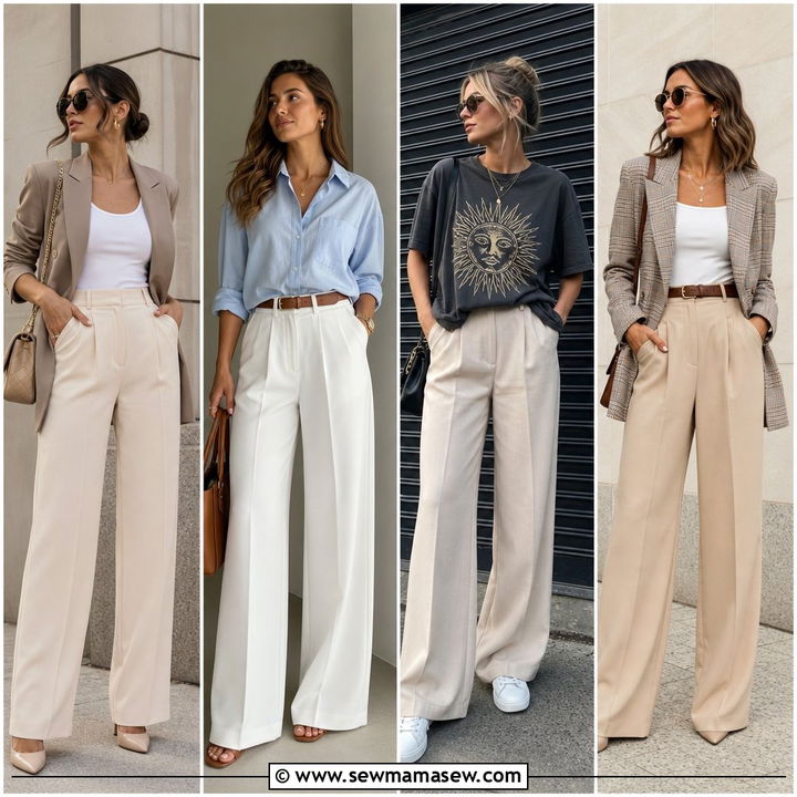 35 Wide Leg Pants Outfits Inspo for Chic Style