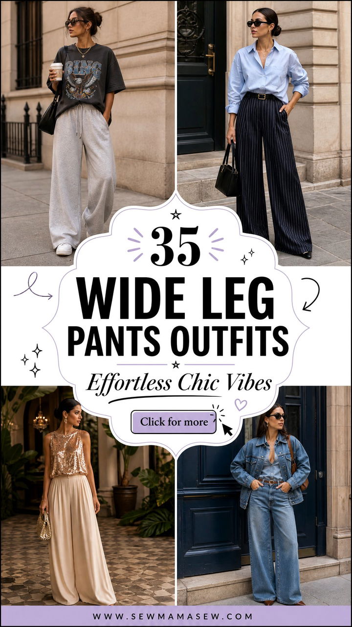 35 Wide Leg Pants Outfits to Copy for Effortless Chic - 35 Wide Leg Pants Outfits to Copy for Effortless Chic