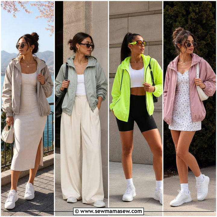 35 Windbreaker Outfits Inspo for Trendy Casual Looks