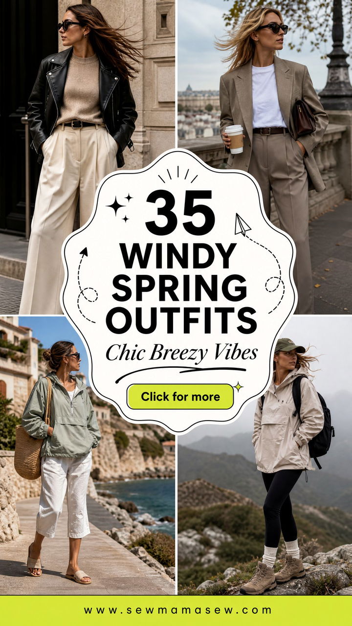 35 Windy Spring Outfits to Stay Chic in the Breeze - 35 Windy Spring Outfits to Stay Chic in the Breeze