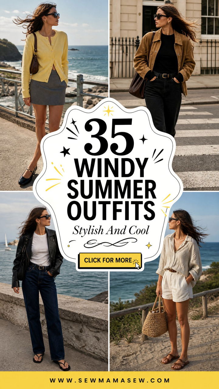 35 Windy Summer Outfits to Stay Stylish and Cool - 35 Windy Summer Outfits to Stay Stylish and Cool