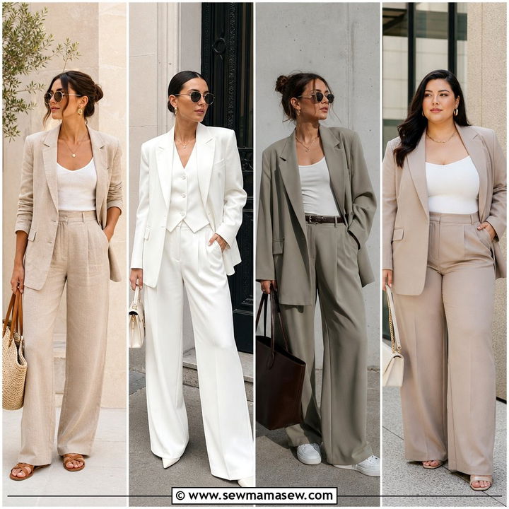 35 Women's Suit Outfit Ideas for Polished Power Looks