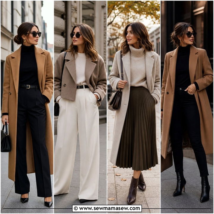 35 Wool Coat Outfit Ideas for Chic Winter Style