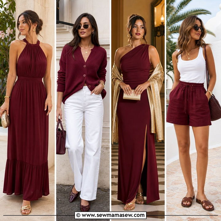 40 All Burgundy Outfit Ideas for a Rich, Bold Look