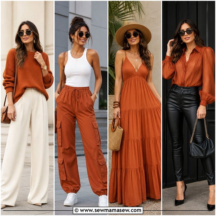 40 All Burnt Orange Outfit Ideas for Fall Style