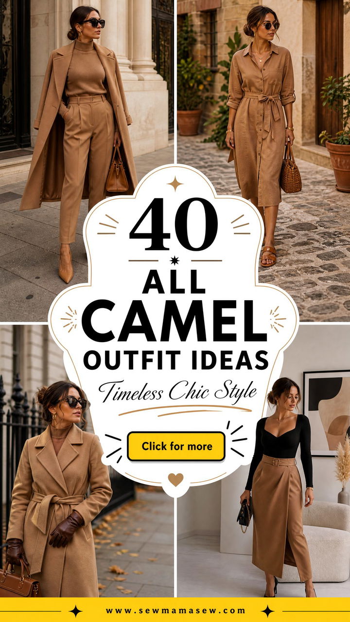 40 All Camel Outfit Ideas for Timeless Chic Style - 40 All Camel Outfit Ideas for Timeless Chic Style
