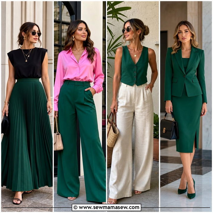 40 All Emerald Green Outfit Ideas for a Stunning Look