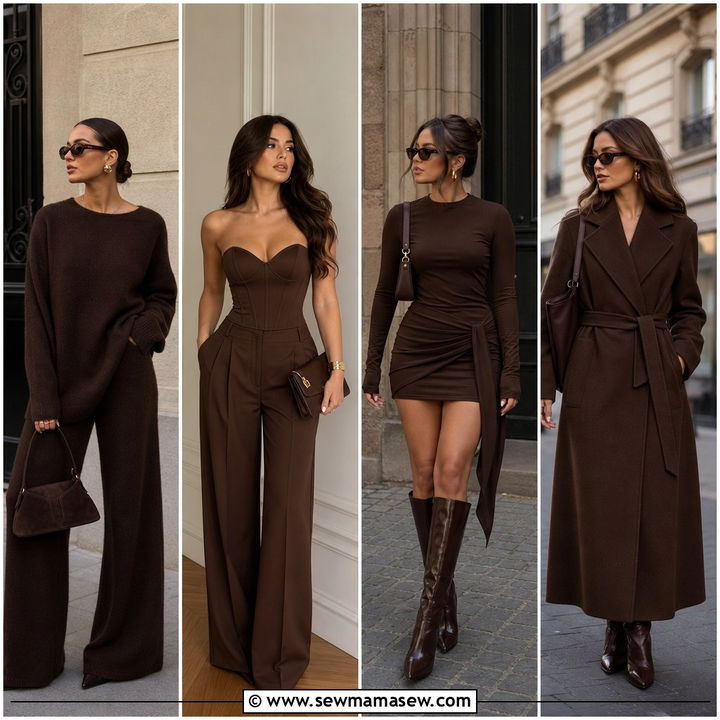 40 All Espresso Outfit Ideas for a Rich Chic Look
