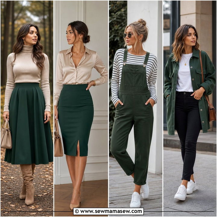 40 All Forest Green Outfit Ideas for a Chic Look