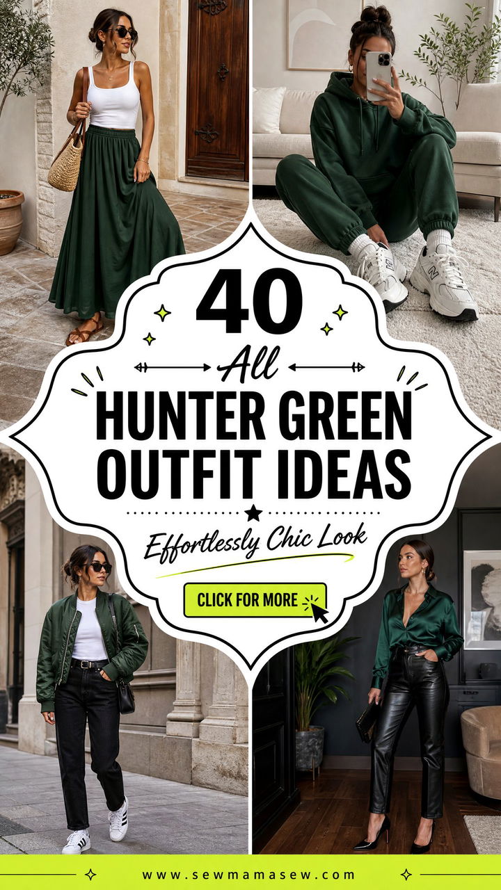 40 All Hunter Green Outfit Ideas for a Chic Look - 40 All Hunter Green Outfit Ideas for a Chic Look