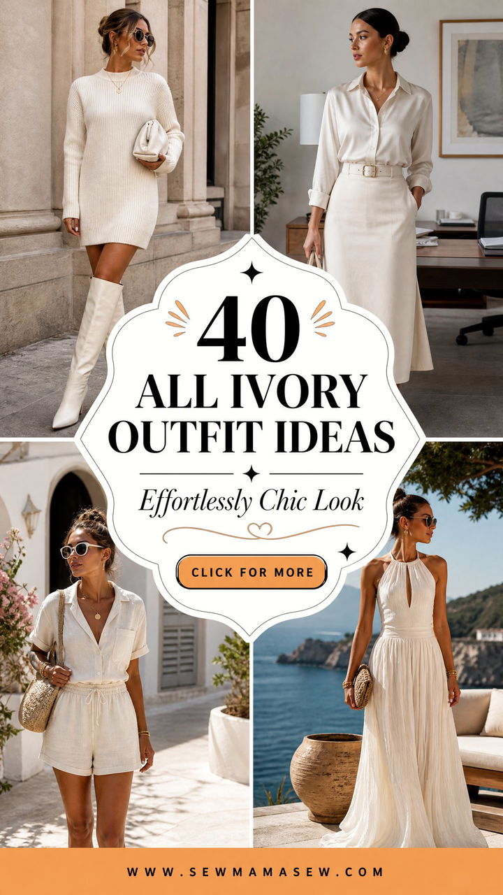 40 All Ivory Outfit Ideas for an Effortlessly Chic Look - 40 All Ivory Outfit Ideas for an Effortlessly Chic Look