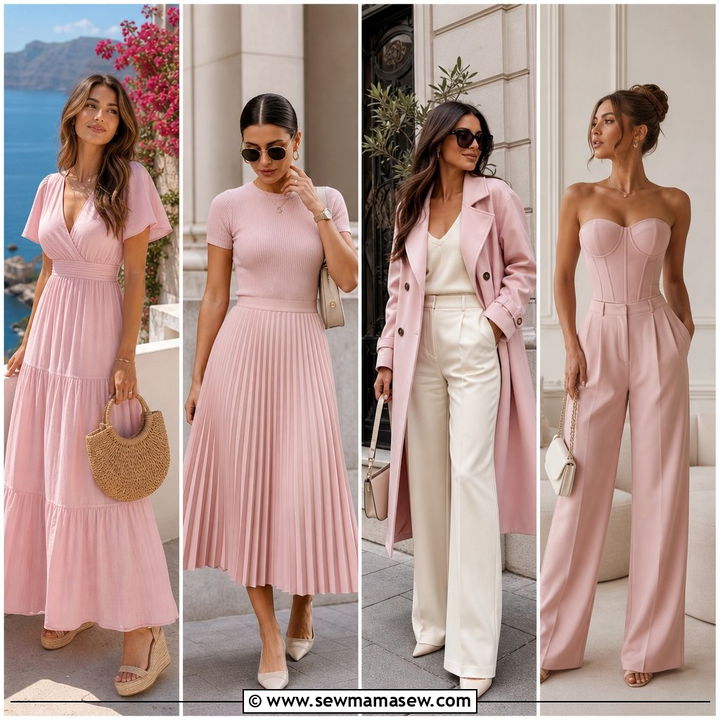 40 All Light Pink Outfit Ideas for a Soft, Chic Vibe