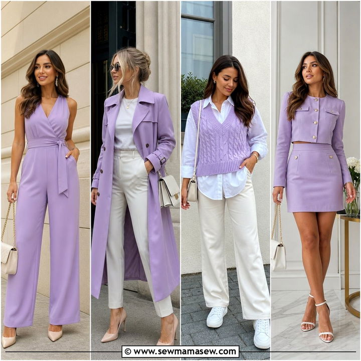 40 All Lilac Outfit Ideas for a Soft, Stylish Look