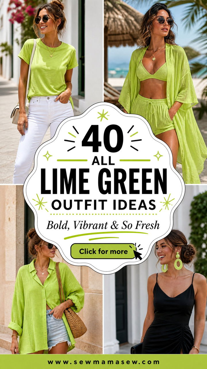 40 All Lime Green Outfit Ideas for a Bold Vibrant Look - 40 All Lime Green Outfit Ideas for a Bold Vibrant Look