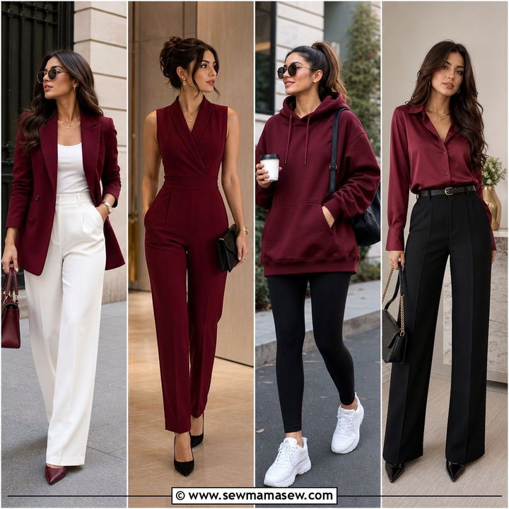 35 Maroon Outfit Ideas For A Bold And Chic Look Sew Mama Sew 35 Maroon Outfit Ideas For A Bold And Chic Look Sew Mama Sew