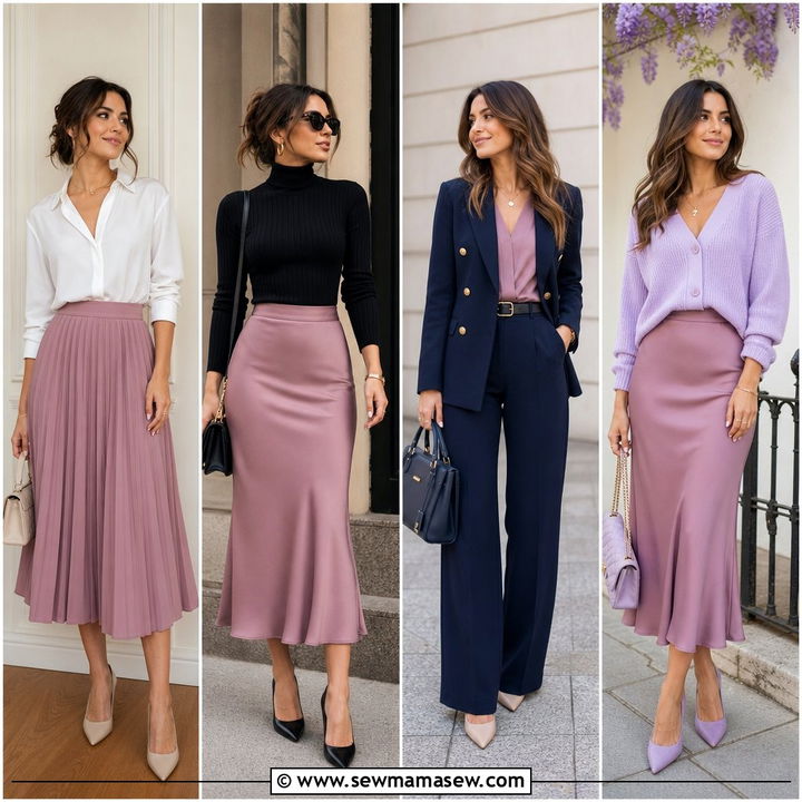 40 All Mauve Outfit Ideas for an Elegant, Soft Look