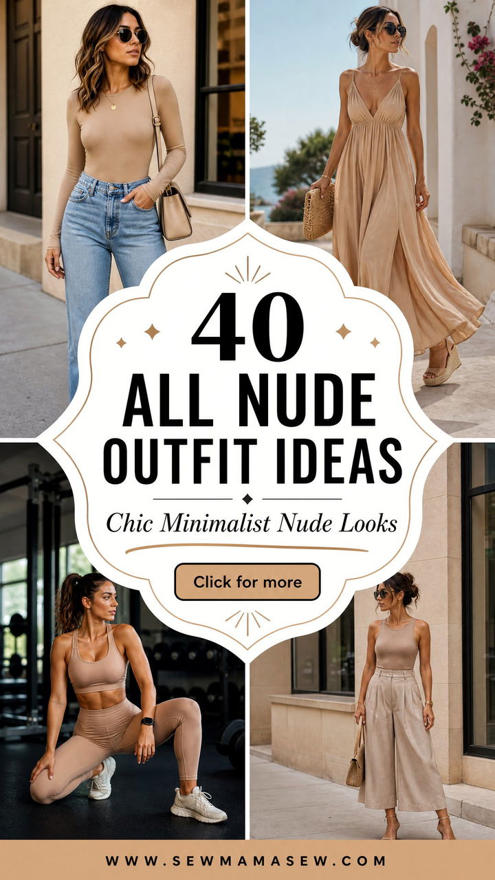 40 All Nude Outfit Ideas for a Chic Minimalist Look - 40 All Nude Outfit Ideas for a Chic Minimalist Look