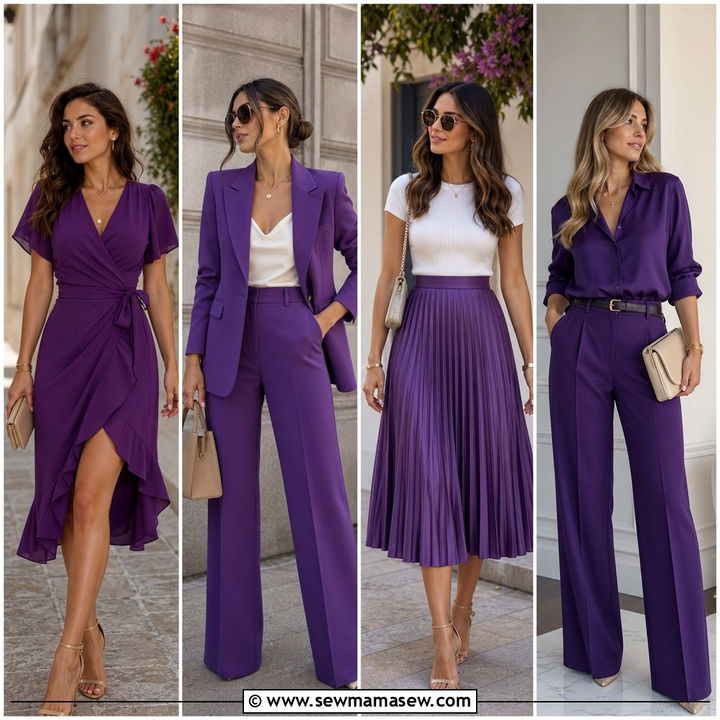 40 All Purple Outfit Ideas for a Bold, Chic Look