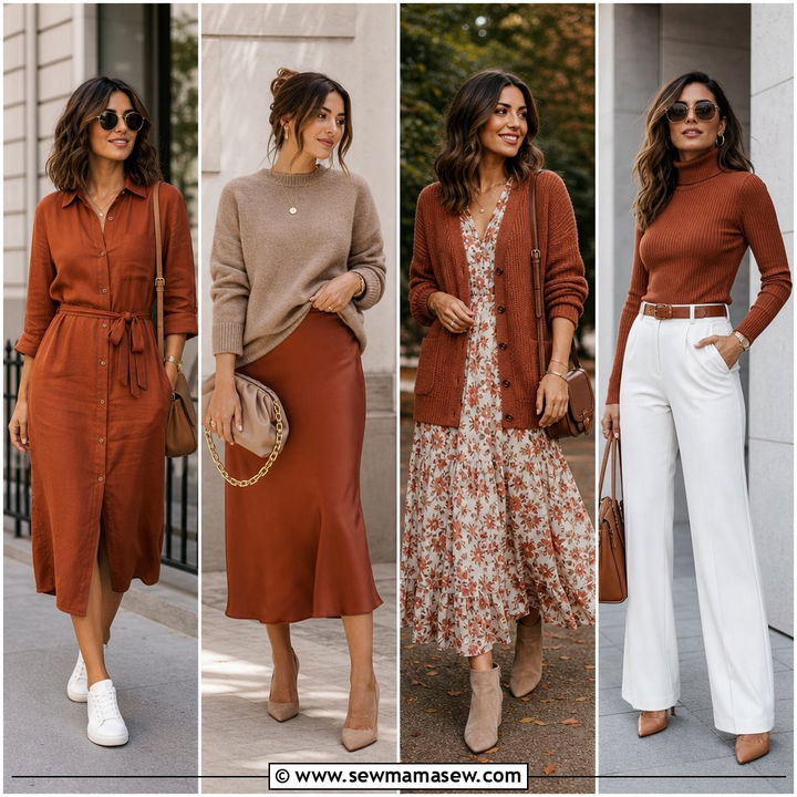 40 All Rust Outfit Ideas for a Warm Autumn-Inspired Look