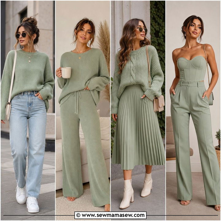 40 All Sage Green Outfit Ideas for Effortless Style