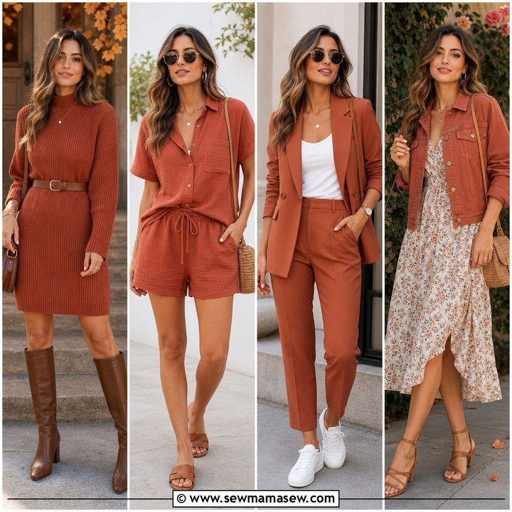 40 All Terracotta Outfit Ideas for an Earthy Warm Look