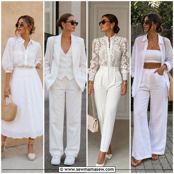 40 All White Outfit Ideas for a Fresh Crisp Look