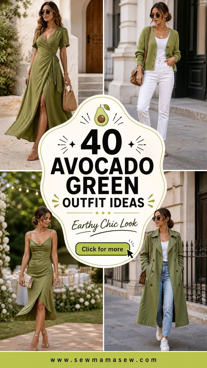 40 Avocado Green Outfit Ideas for an Earthy Chic Look - 40 Avocado Green Outfit Ideas for an Earthy Chic Look