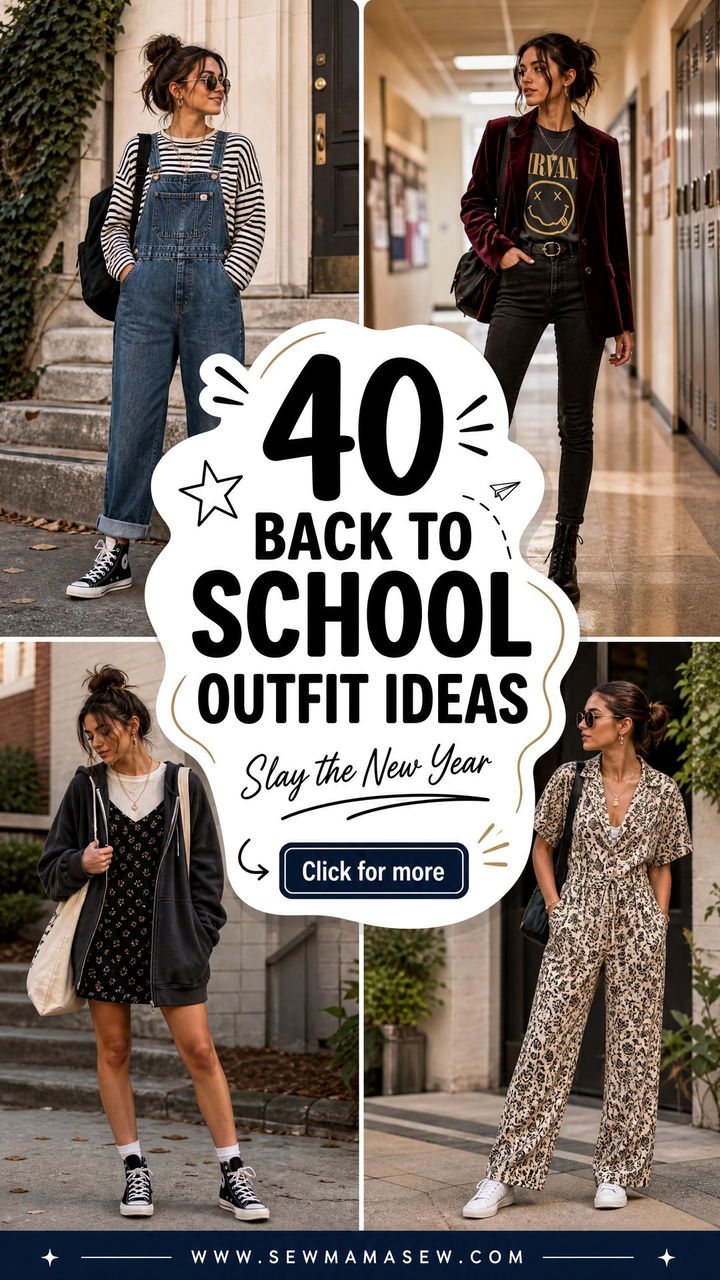 40 Back to School Outfit Ideas to Slay the New Year - 40 Back to School Outfit Ideas to Slay the New Year