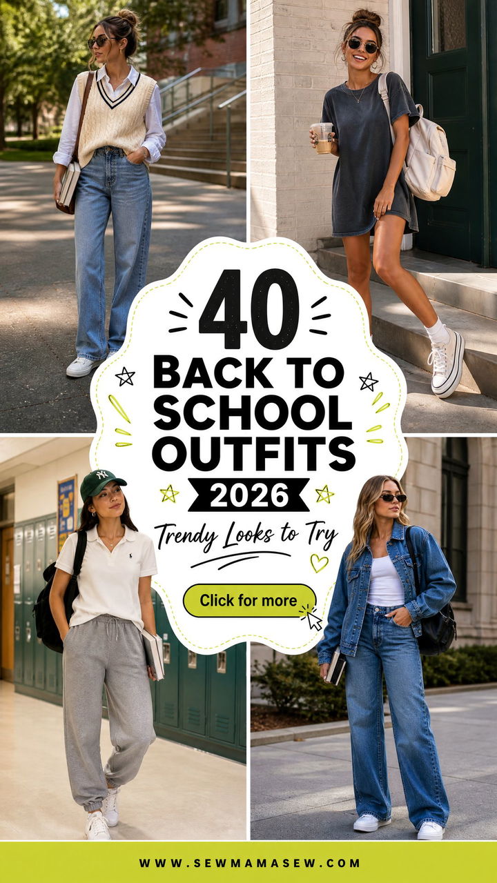 40 Back to School Outfits 2026 Trendy Looks to Try Now - 40 Back to School Outfits 2026: Trendy Looks to Try Now
