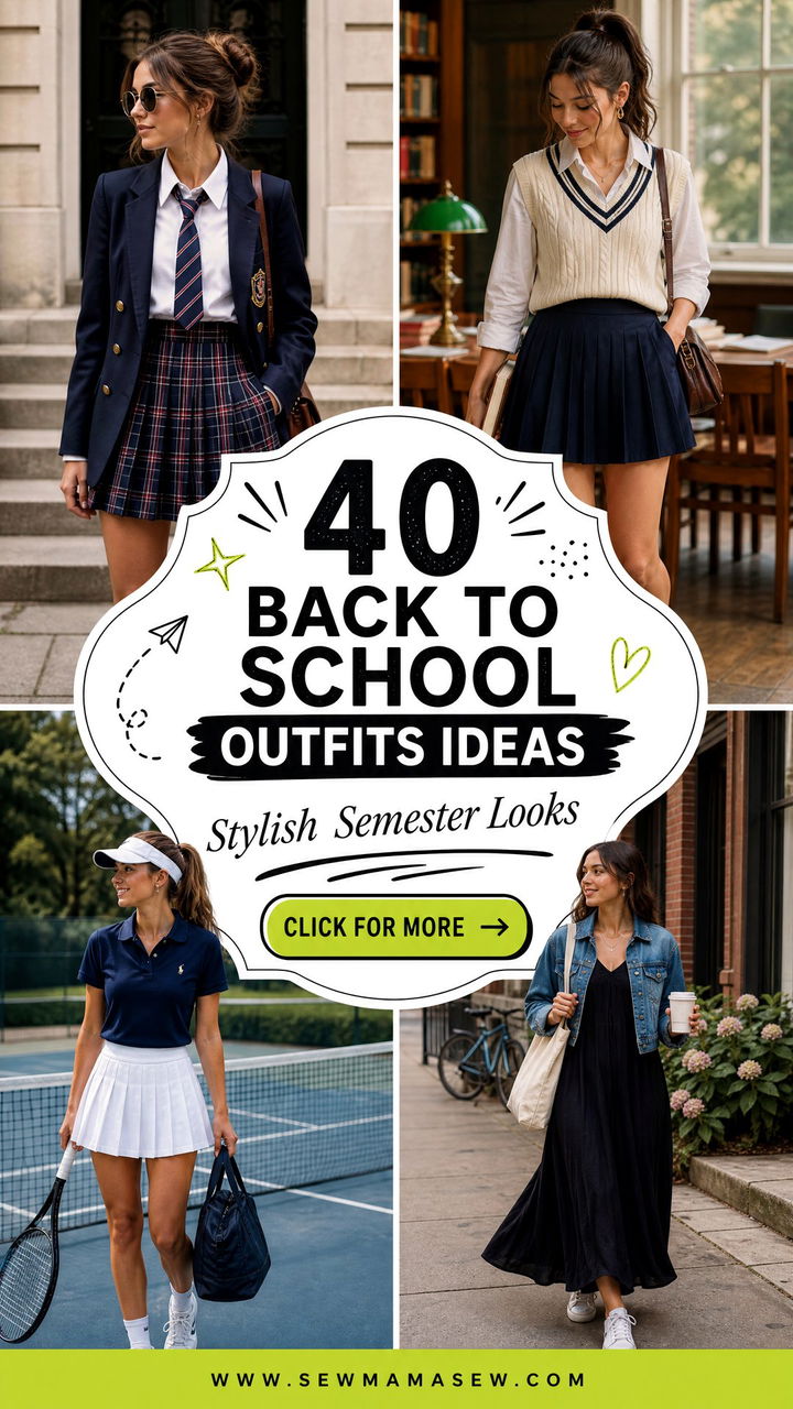 40 Back to School Outfits Ideas for a Stylish Semester - 40 Back to School Outfits Ideas for a Stylish Semester