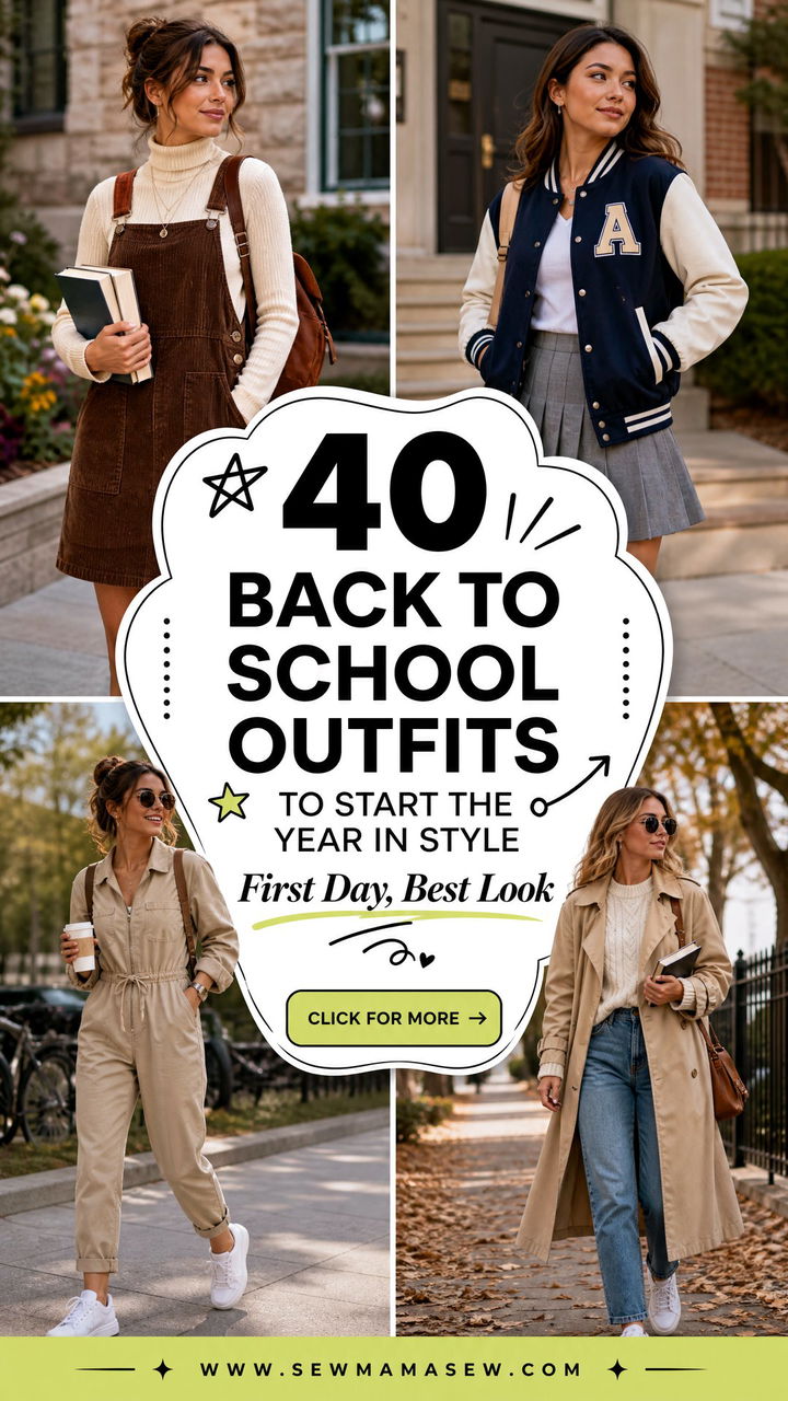 40 Back to School Outfits to Start the Year in Style - 40 Back to School Outfits to Start the Year in Style