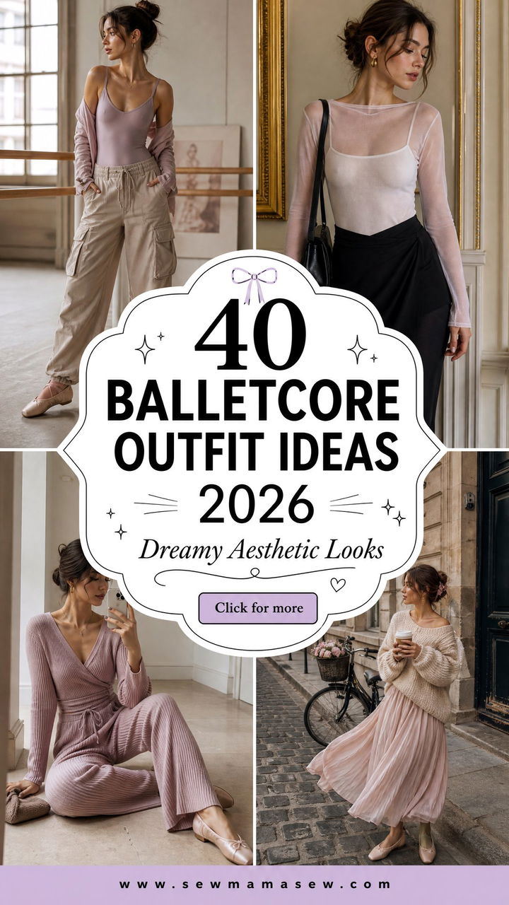 40 Balletcore Outfit Ideas 2026 for a Dreamy Aesthetic - 40 Balletcore Outfit Ideas 2026 for a Dreamy Aesthetic