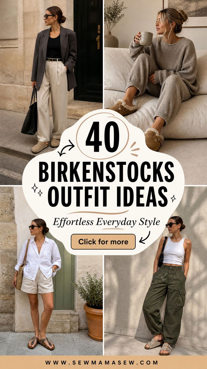 40 Birkenstocks Outfit Ideas for Effortless Everyday Style - 40 Birkenstocks Outfit Ideas for Effortless Everyday Style