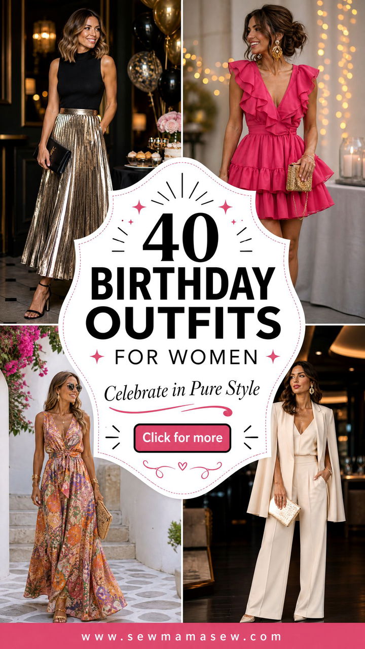 40 Birthday Outfits for Women to Celebrate in Style - 40 Birthday Outfits for Women to Celebrate in Style