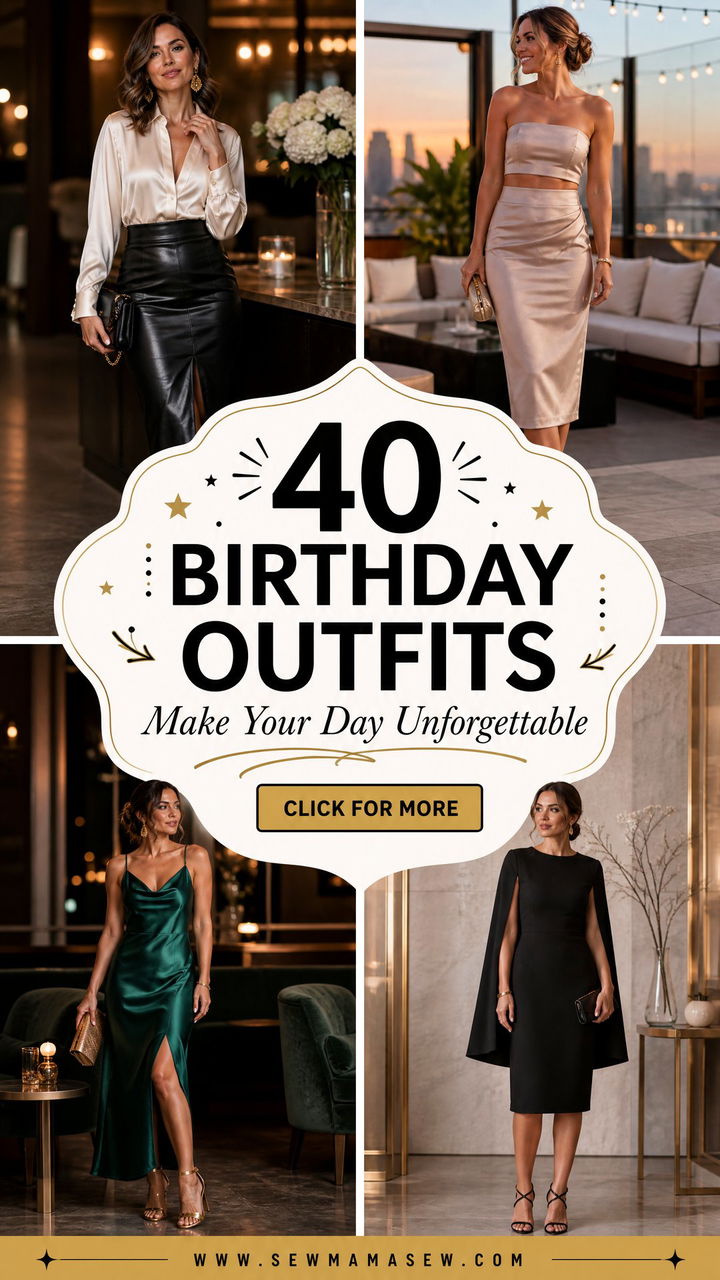 40 Birthday Outfits to Make Your Day Unforgettable - 40 Birthday Outfits to Make Your Day Unforgettable