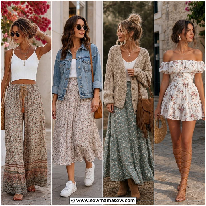 40 Boho Outfit Ideas to Inspire Your Free-Spirit Style