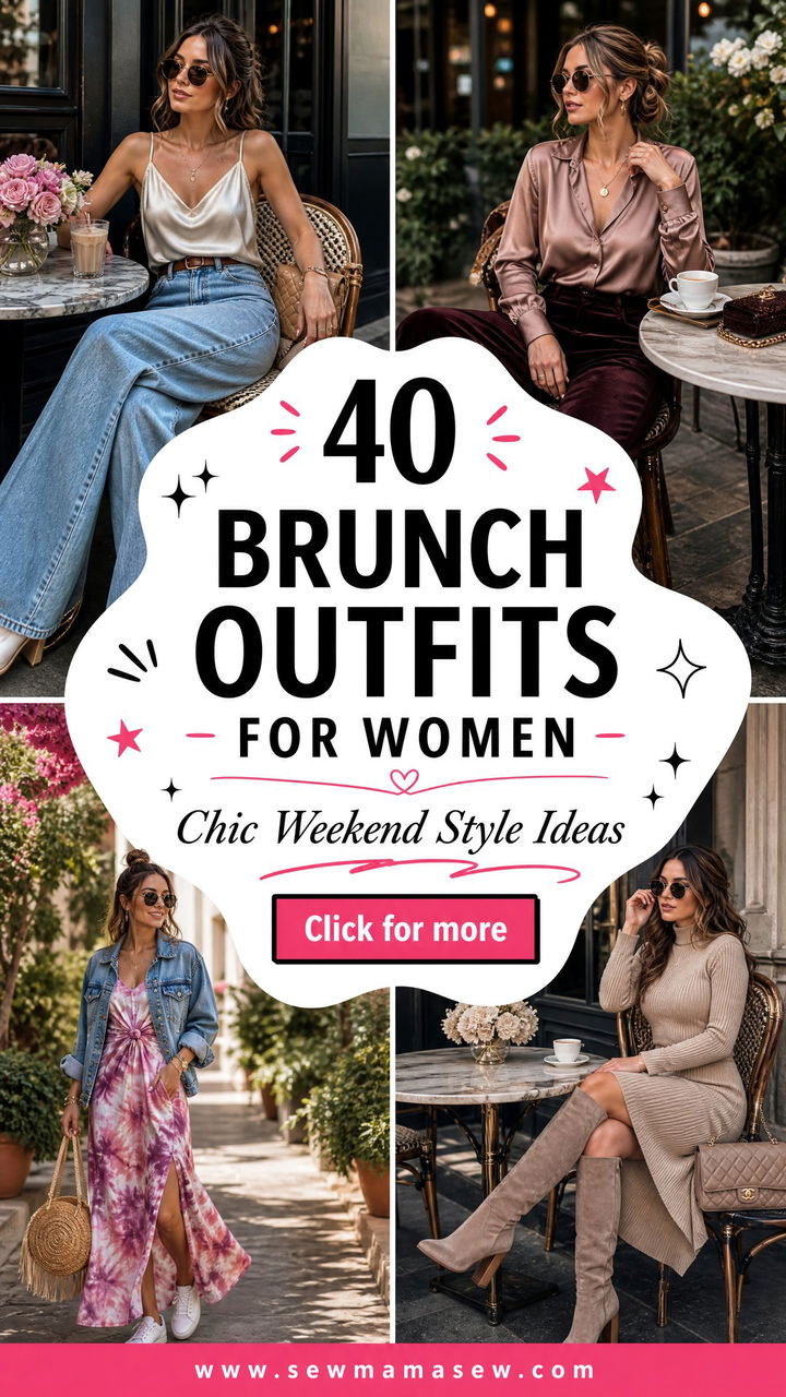 40 Brunch Outfits for Women Chic Weekend Style Ideas - 40 Brunch Outfits for Women: Chic Weekend Style Ideas