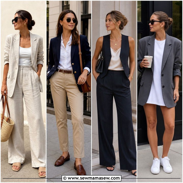 40 Business Casual Outfit Ideas for Women at Work