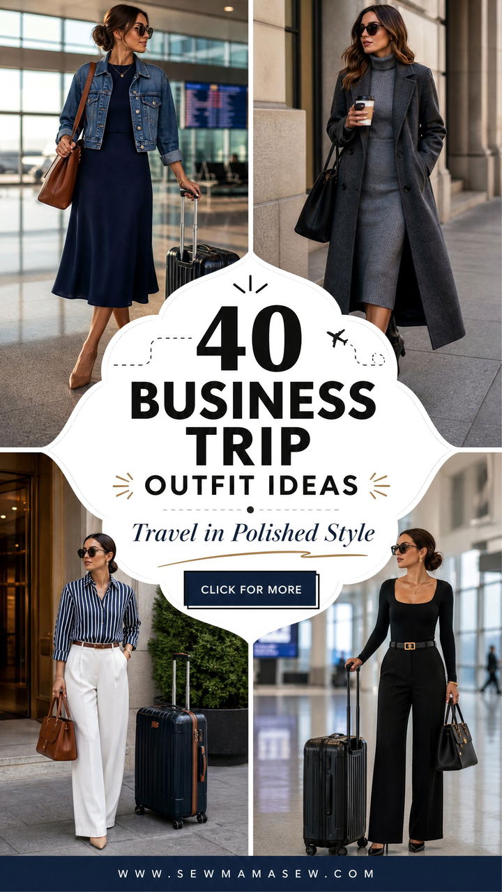 40 Business Trip Outfit Ideas for the Stylish Traveler - 40 Business Trip Outfit Ideas for the Stylish Traveler