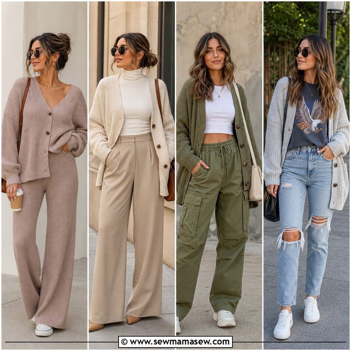 40 Cardigan Outfit Ideas for Women: Cozy Style Inspiration