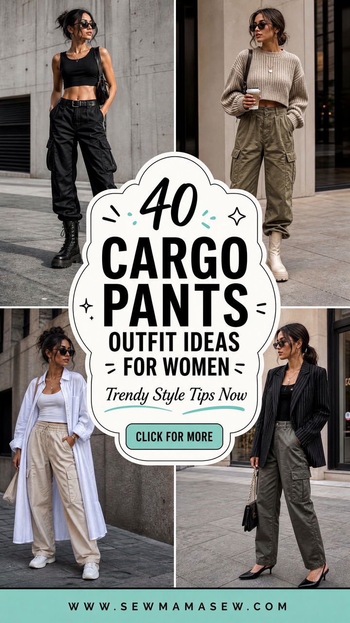 40 Cargo Pants Outfit Ideas for Women Trendy Style Tips - 40 Cargo Pants Outfit Ideas for Women: Trendy Style Tips