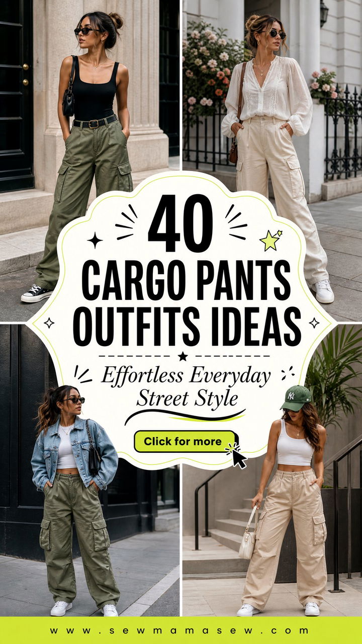 40 Cargo Pants Outfits Ideas for Effortless Everyday Style - 40 Cargo Pants Outfits Ideas for Effortless Everyday Style