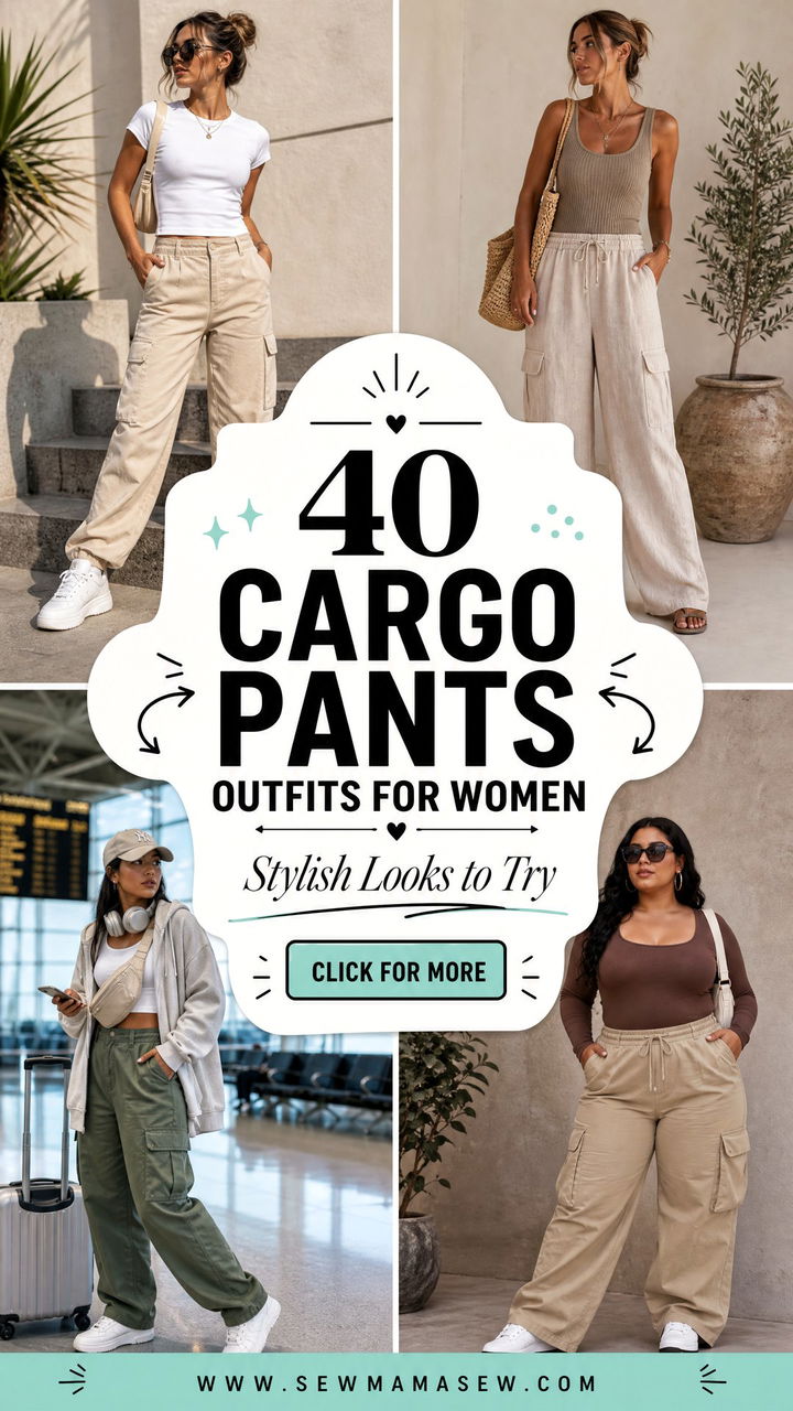 40 Cargo Pants Outfits for Women Stylish Looks to Try - 40 Cargo Pants Outfits for Women: Stylish Looks to Try