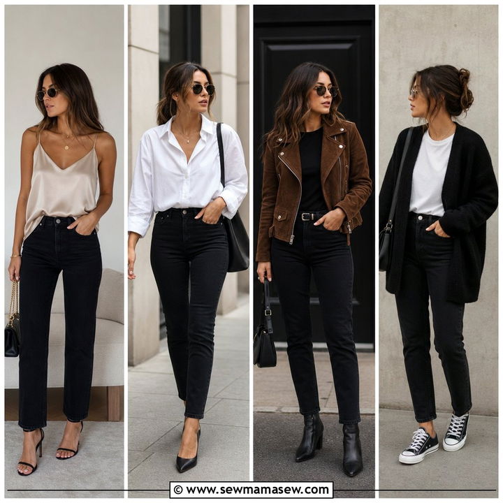 40 Casual Black Jeans Outfits for an Effortlessly Chic Look