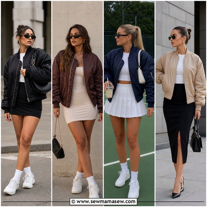 40 Casual Bomber Jacket Outfits for Effortless Cool Style